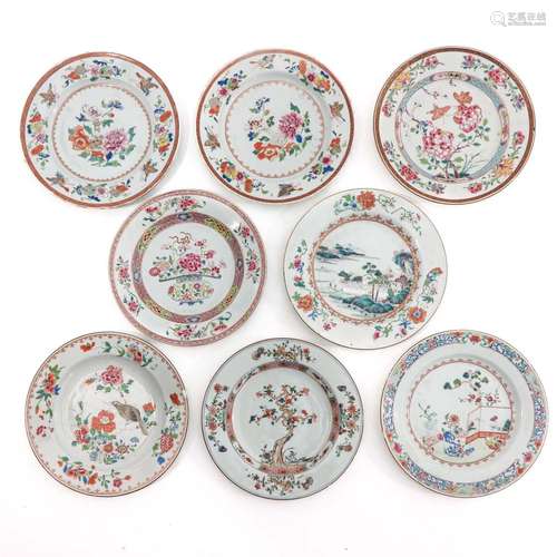 A Collection of 8 Plates