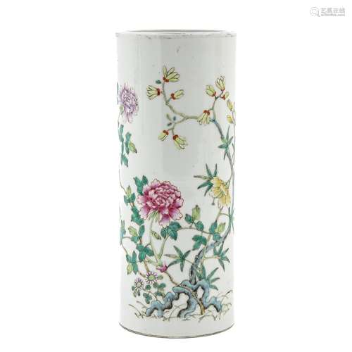 A Famille Rose Vase