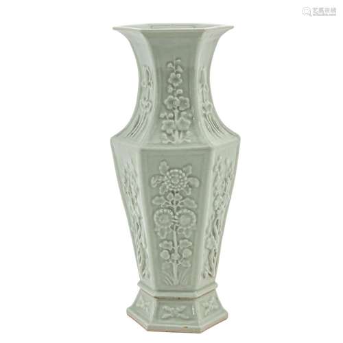 A Celadon Vase