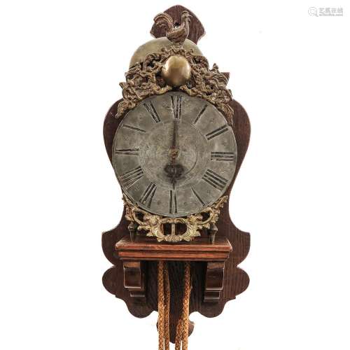 A 17th Century French Lantern Clock