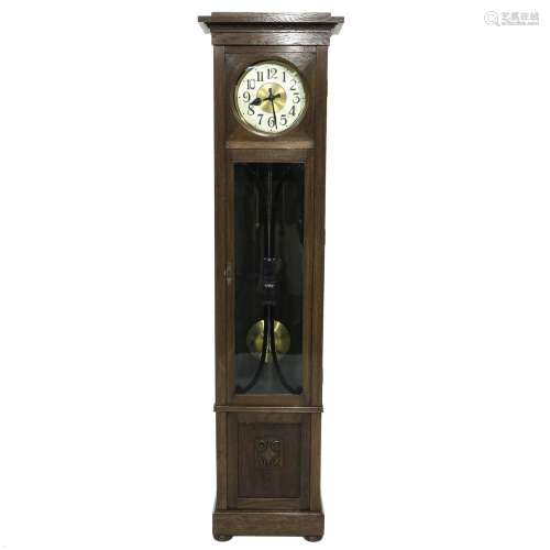 An Art Decor Period Standing Clock