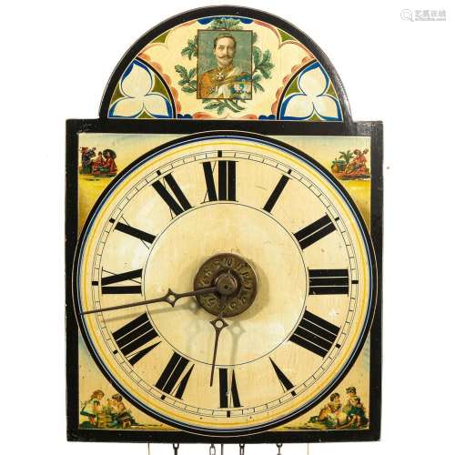 A 19th Century German Wall Clock or Appelklok