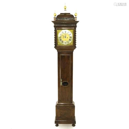 A Standing Clock Signed Jan Gobels Amsterdam Circa 1740