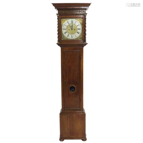 A Standing Clock Signed Anthony Herbert London Circa 1710