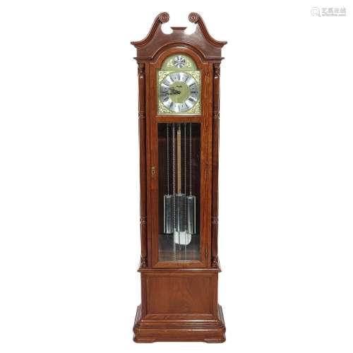 A Standing Clock Signed Moathe