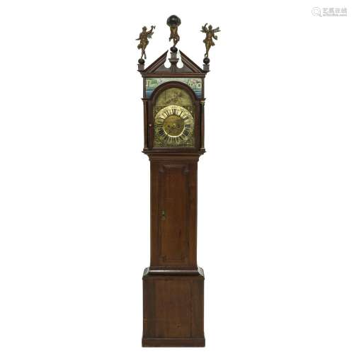 A Standing Clock with Groningen Hood