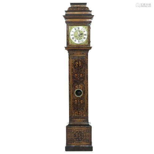 An 18th Century Amsterdam Standing Clock Signed S. Landre