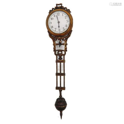 A Mystery Clock Circa 1900