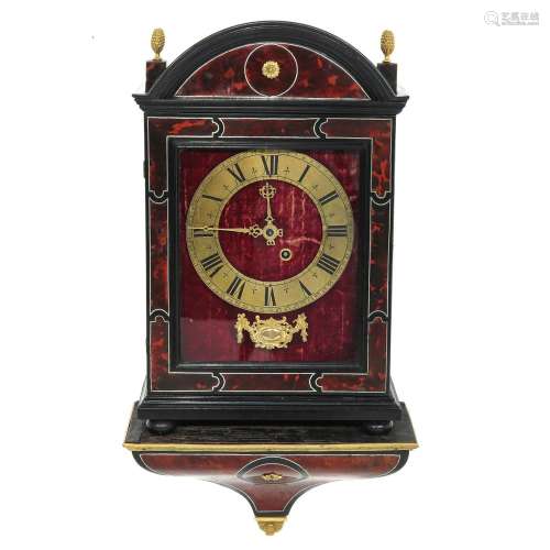 A Religious Clock Signed Pierre du Chesne Paris