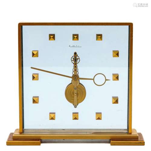 A Jaeger Le Coultre Table Clock