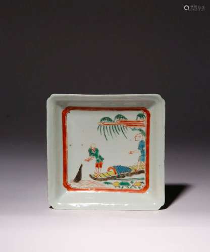 A CHINESE KO AKAE-STYLE MUKOZUKE (SMALL DISH) QING DYNASTY O...