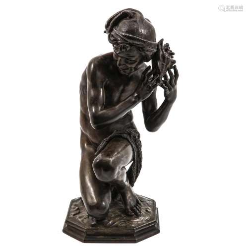 A Bronze Sculpture Signed L. Barvier