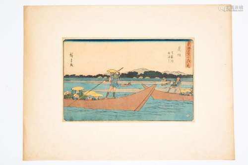 UTAGAWA HIROSHIGE (1797-1858), AND OTHERS EDO AND MEIJI, 19T...