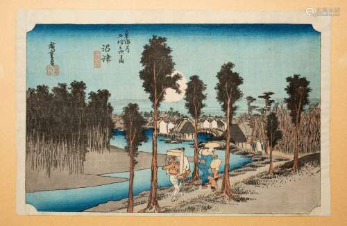 UTAGAWA HIROSHIGE (1797-1858) EDO PERIOD, 19TH CENTURY A Jap...