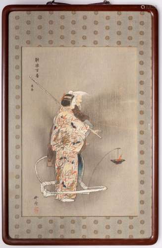 TSUKIOKA KOGYO (1869-1927) MEIJI OR TAISHO, 19TH OR 20TH CEN...