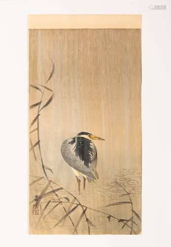 OHARA KOSON (1877-1945) MEIJI ERA, C.1910 Two Japanese woodb...