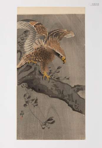 OHARA KOSON (1877-1945) MEIJI ERA, C.1910 A Japanese woodblo...