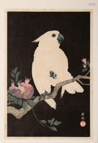 OHARA KOSON (1877-1945) SHOWA ERA, C.1927 A Japanese woodblo...