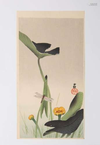 OHARA KOSON (1877-1945) MEIJI OR TAISHO, 20TH CENTURY A Japa...