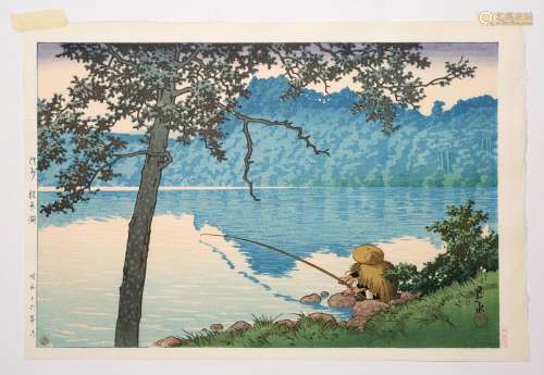 AFTER KAWASE HASUI (1883-1957) MODERN, 20TH CENTURY A Japane...