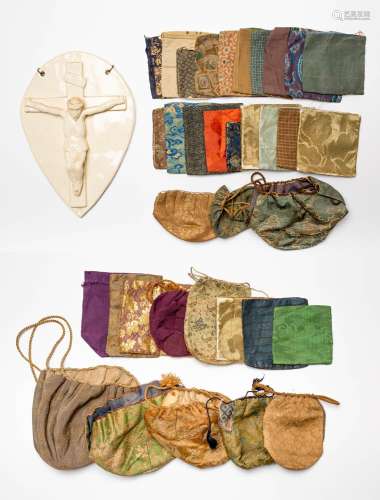A COLLECTION OF CHINESE AND JAPANESE SILK BAGS 19TH CENTURY ...
