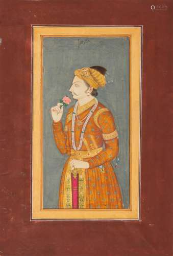 A COLLECTION OF SIX INDIAN MINIATURE PAINTINGS 19TH/20TH CEN...