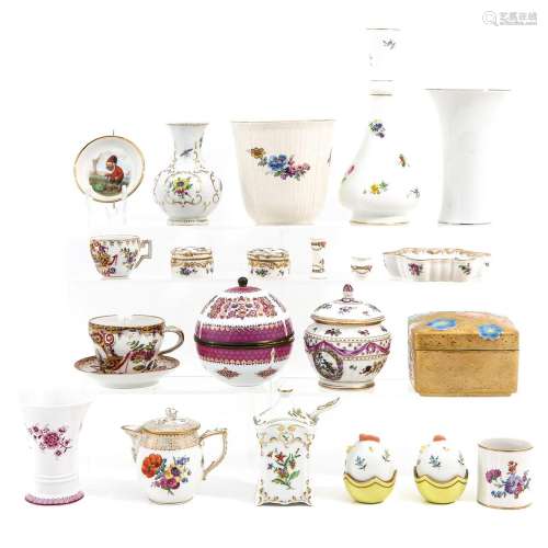 A Collection of European Porcelain