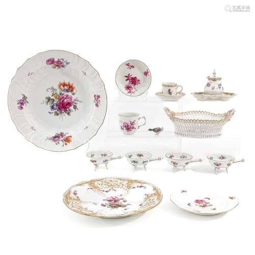 A Collection of German Porcelain