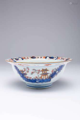 A CHINESE IMARI BOWL FROM THE COLLECTION OF AUGUSTUS THE STR...