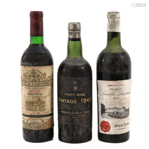 A Collection of Wine and Port