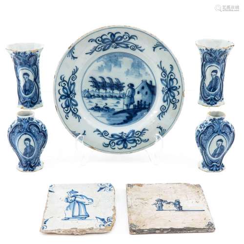 A Collection of Delft Pottery