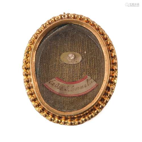A Relic Holder Including Relic of Saint Cornelis with Certif...