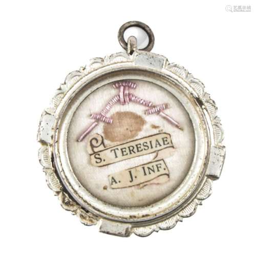 A Relic Holder with Relic of Saint Theresa