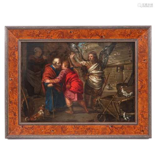 A 17th - 18th Century Oil on Panel Painting