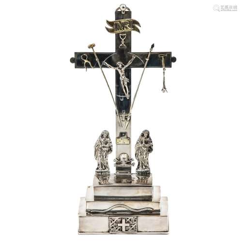 A Silver Crucifix Circa 1820