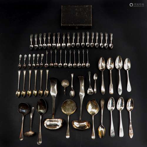 A Diverse Collection of Silver Cutlery