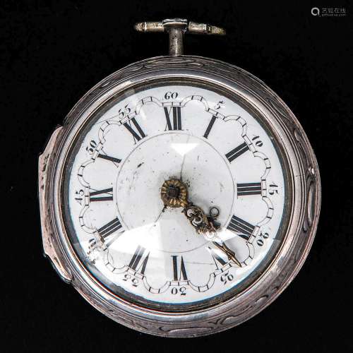 A Silver Pocket Watch Circa 1770