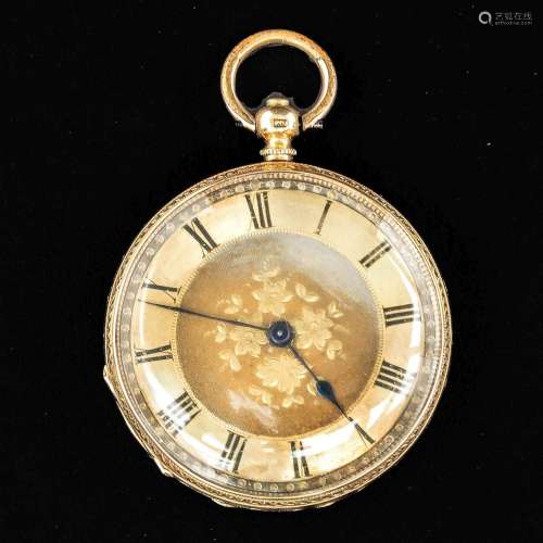 A Gold Pocket Watch