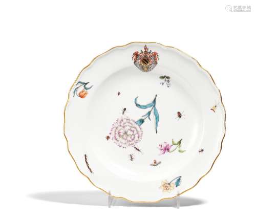 Plate with coat of arms from the 'Ferrero Service'