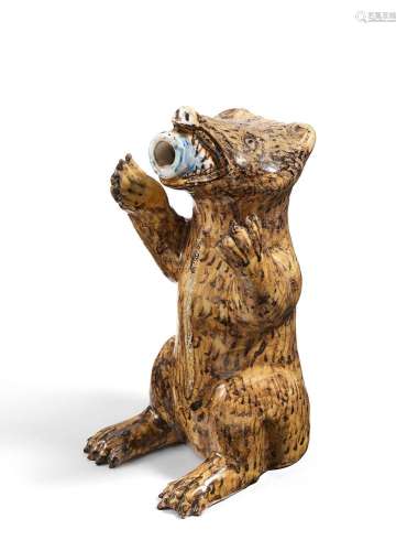 Bear figurine as joke tankard