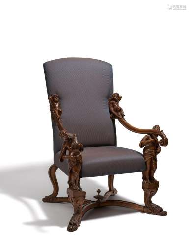 Extravagant Venetian style arm chair