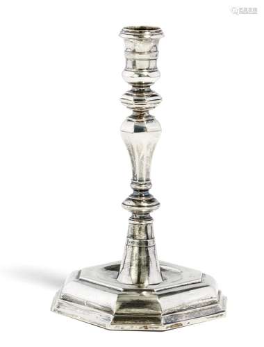 Candlestick with baluster shaft