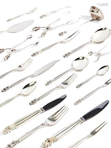 Large cutlery set 'Acorn'