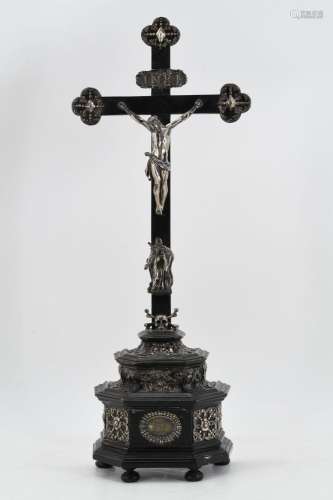 Small standing crucifix