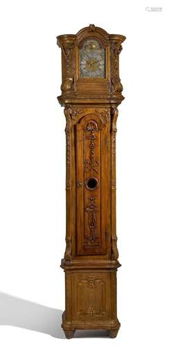 Large longcase clock