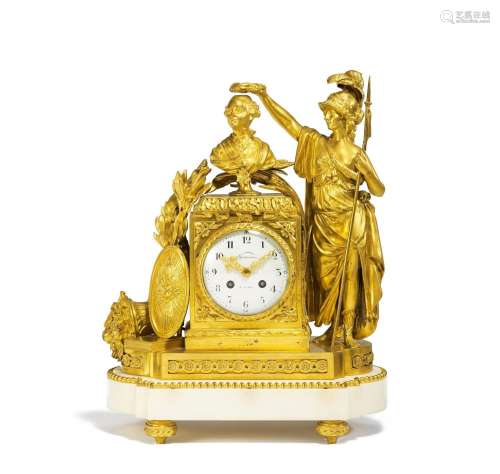 Pendulum clock 'Athena crowning Louis XVI'