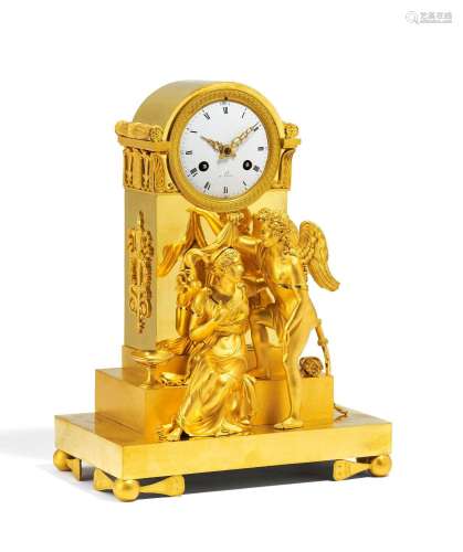 Pendulum clock Amour & Psyché