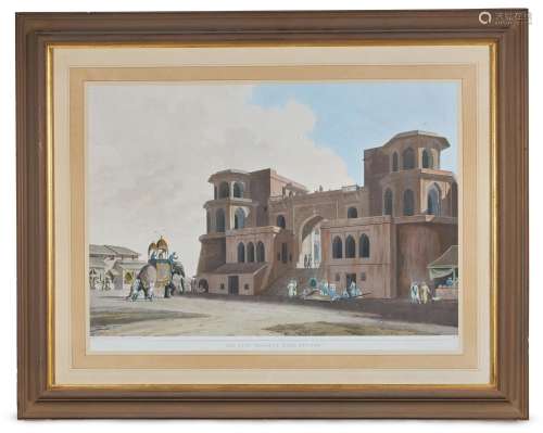 AFTER THOMAS AND WILLIAM DANIELL, THE PUNJ MAHALLA GATE