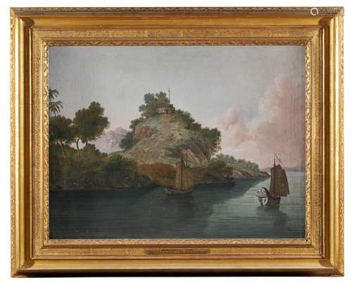 THOMAS DANIELL (BRITISH 1749-1840), CHU CHUNG ISLAND AND FOR...