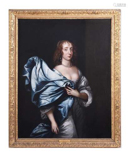 CIRCLE OF SIR PETER LELY (BRITISH 1618-1680), PORTRAIT OF AN...